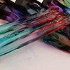 Makeup Brushes Set Crystal Handle - 10pcs Colorful Diamond Cosmetic