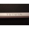 Genuine Toyota License Frame (Silver Metallic Rear) Compatible with Vellfire