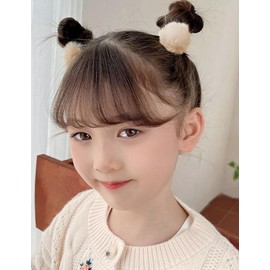 GFun Hair Accessories, Hair Elastics, Bonbonbonbons, For Kids, Small, Set of 2, Hair Ornaments, Hair Arrangement, Recitals, Kindergarten Entrance Ceremonies, Outfit, Yellow