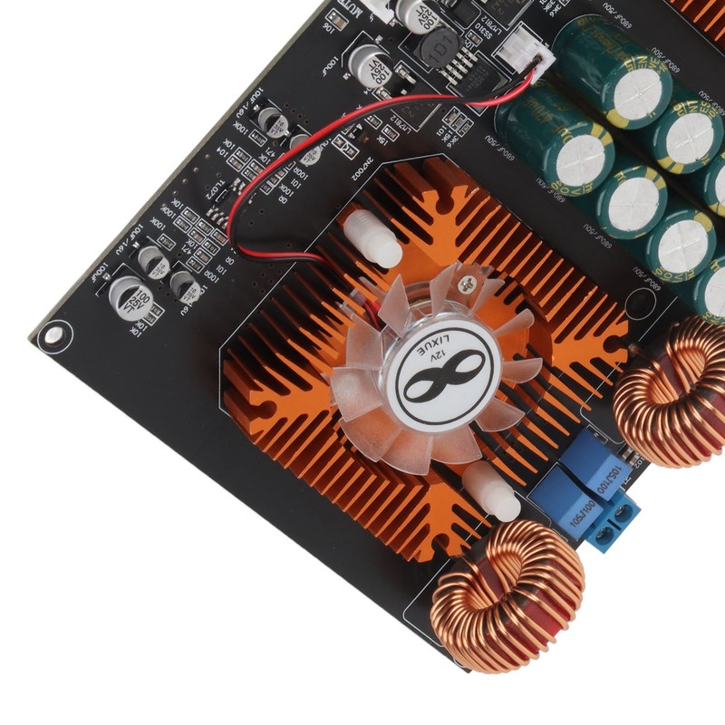 D‑Class Power Amplifier Board Double Core Digital Module 2x600W YJ‑TPA3255