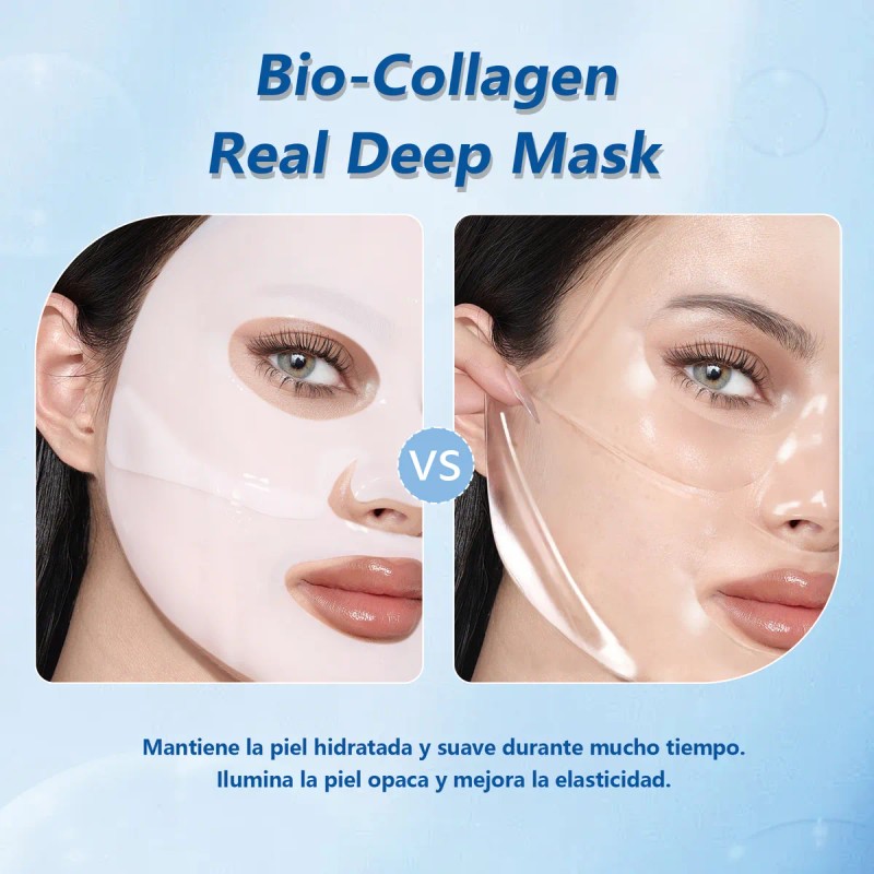 Mascarilla Facial Colágeno Hidrolizado Hidratación