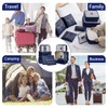 12-Piece Suitcase Organiser Set, Packing Cubes for Suitcase, Travel Accessories,