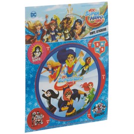 Pyramid International DC Super Hero Girls (Attack) Vinyl Stickers, Paper, Multi-Colour, 11 x 12.5 x 1.3 cm