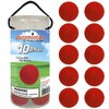 Jazzminton Slow Ball 10 Pack for Slower Play with Wooden