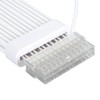 24 Pin RGB Power Extension Cable Kit ARGB 18AWG Silver