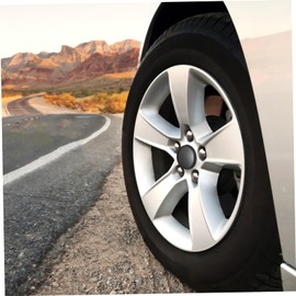 Gatuida Wheel Hub Caps Set 4 Pcs Rim Center Caps for Cars Trucks Suvs Chrome Rim Covers Easy Install Enhance Vehicle Appearance