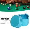 Billiard Chalk Case Round Aluminum Alloy Pool Cue Chalk Box