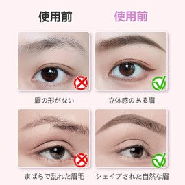 ZMBRIAF Eyebrow Template 8 Pcs Eyebrow Stencil Eyebrow Ruler Eyebrow Stencil Brush Eyebrow Writing Eyebrow Eyebrow Template Women's Eyebrow Makeup Tool Makeup Beauty Eyebrow Symmetry Easy Clean Makeup