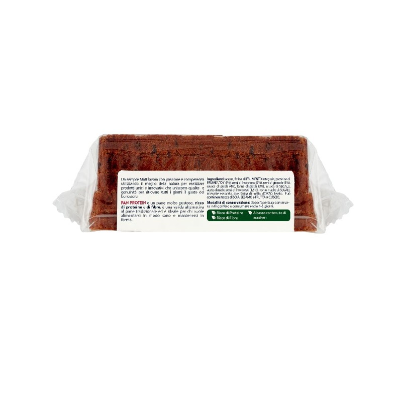 Matt, Pan Protein, Pane Proteico Ricco di Proteine e Fibre