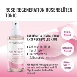 ARYA LAYA Rose Regeneration Rose Petals Tonic 100ml