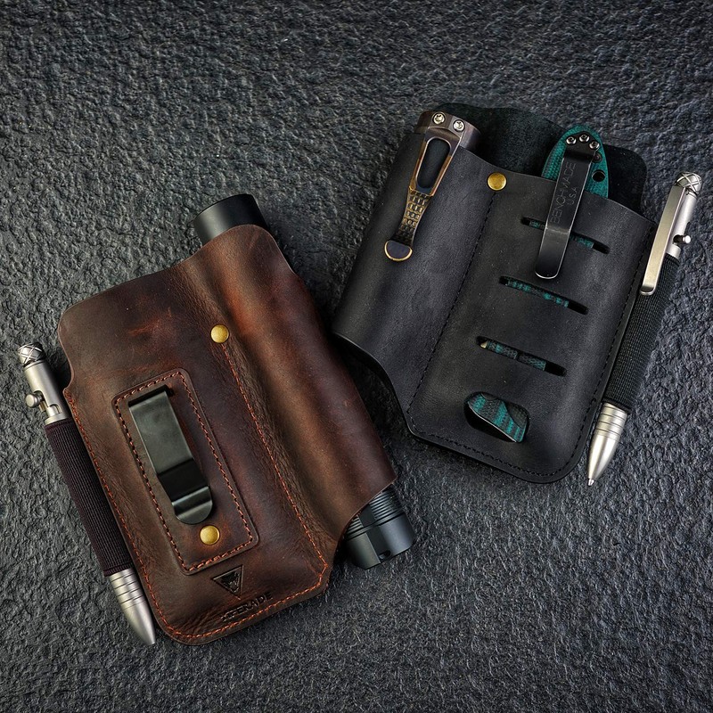 VIPERADE PJ15 Multitool Sheath for Belt, EDC Leather Sheath, Leather