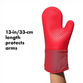 OXO Good Grips Silicone Oven Mitt, Jam - Pack of 2