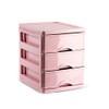Plastic Desktop Storage Unit with Drawers, Stationary Arts Drawer Desktop