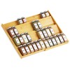 SpaceAid Bamboo Spice Drawer Organizer, (Need 3" Deep Drawer) Expandable