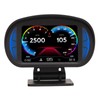 Car HUD Display OBD2 GPS Mode with Inclinometer Compass Speed