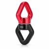 30kN 360° Climbing Swivel, Aluminum Magnesium Rope Rotator Connector for