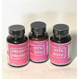 Zentastic Lot 3: Zentastic WOMEN’S PREBIOTIC & PROBIOTIC - 35 Billion CFU, 30 Caps EX 3/24