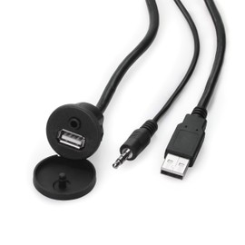 RetroSound USB-PORT USB/Auxiliary Extension Cable