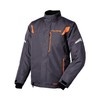 Polaris Mens Titan Snowmobile Jacket Insulated Waterproof Snocross Grey/Orange -