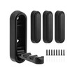 Ndjiloik 4 Pieces Folding Hooks Coat Hooks with Screws Wall