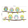 DaraBaby Vinil Decorativo De Búho Para Pared De Niños