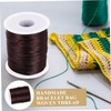 OHPHCALL 2 Rolls Crocheting Thread Durable Knitting Thread for DIY