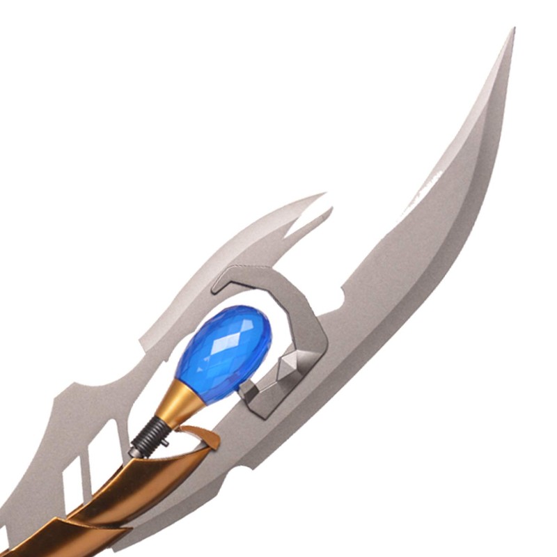 Sword fort Carbon Steel Loki Scepter Life Size Real Metal-Handmade