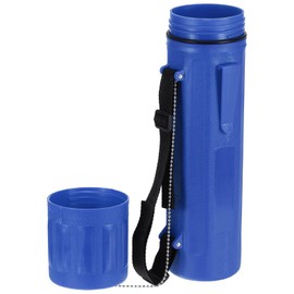 MECCANIXITY Welding Rod Storage Tube, 14 Inch Tungsten Electrode Holder Container Airproof Waterproof 4.5kg Capacity with Strap, Blue