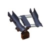 Oceansouth Fishing Rod Holder 2 in 1 Plastic (Fishing Rod Holder 2 in 1 Plastic Rail Holder)