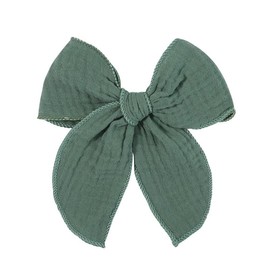 Green Hair Bow Clip for Teen Girls Bows Hair Clips for Fine Thick Hair Bowknot Accessories for Party Birthday Bow Hairpin Barrettes for Teenager Girls Green Bowknot Hairclip for Women