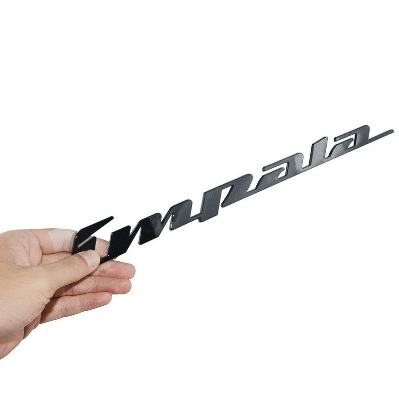 Pair Set 1994-1996 Impala Ss Emblems Rear Quarter Panel 3D