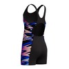 Speedo Hyperboom Splice Muscleback Costume da Bagno per Bambina, Nero,