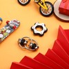 Gejoy Juego de Juguetes Fidget Incluir Cadena de Seis Rodillos