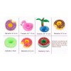 KFMX Porta Vasos Inflables Surtido Verano Palmera Flamingo Dona