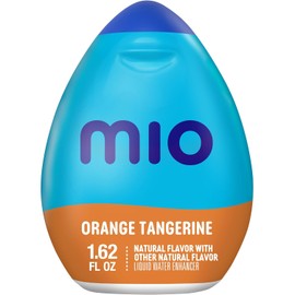 Mio Vitamins Liquid Water Enhancer, Orange Tangerine, 1.62 OZ, 12-Pack