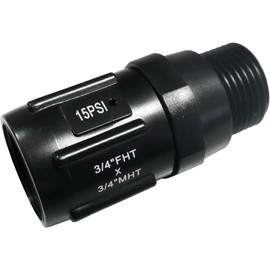 Pressure Regulator 3/4" 25mm for Drip Irrigation Output Pressure 1 Bar Maximum Input Pressure 5 Bar