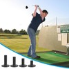 PATIKIL 2.1 Inch Rubber Golf Tees, 5 Pack Tall Practice
