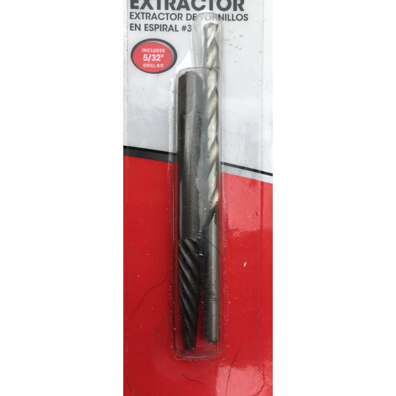 AUTOCRAFT #1,#2,#3 SCREW BOLT EXTRACTORS REMOVER EASY OUT WITH DRILLS