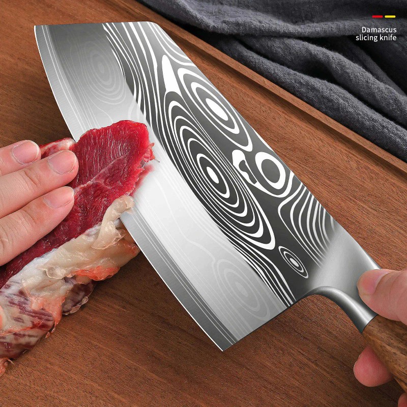 High Quality Kitchen Knives Damascus Steel Kitchen Chef Knife Meat