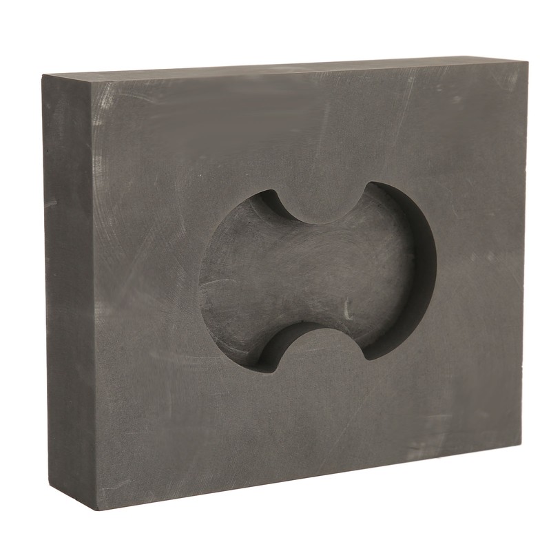 Graphite Mould Good Thermal Conductivity Coin Shape High Density Save