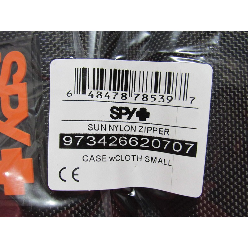 SPY Sunglass Case - Small, Black, Small