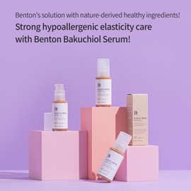 BENTON Bakuchiol Serum - Nourishing Serum for Face with Bakuchiol Retinol Alternative - Improve Elasticity and Control Photoaging - Serum for Sensitive Skin, 1.18 fl.oz.