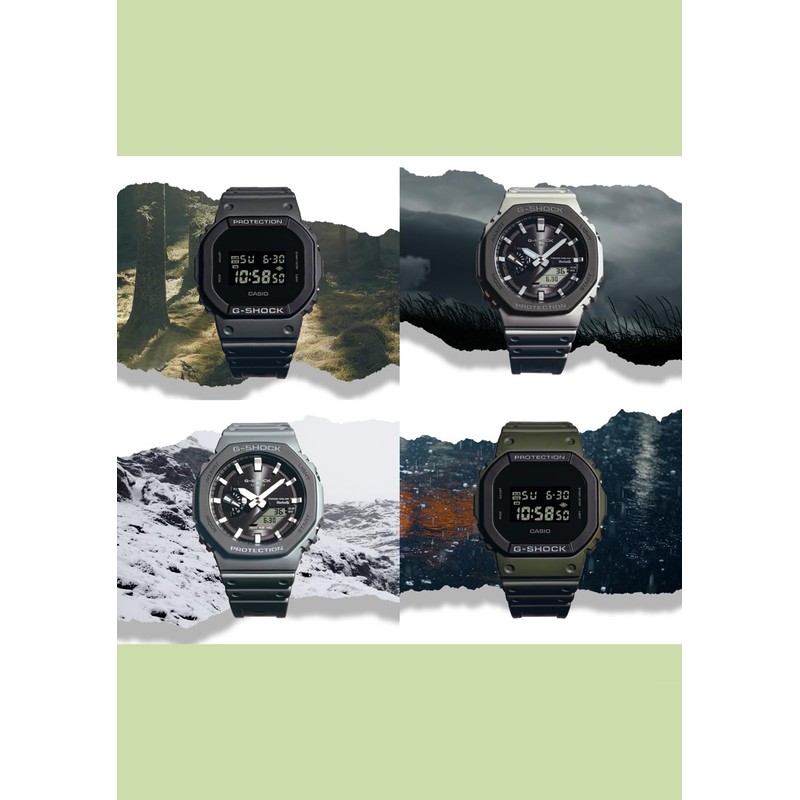 G-Shock Urban utility series, multicolor (blue / gray)