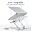 K&ZZ Adjustable Laptop Stand with Ventilation and Portability