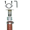 GenExhaust for WGen11500TFc Generator 1-1/2" by 4' Long Silicone tubing