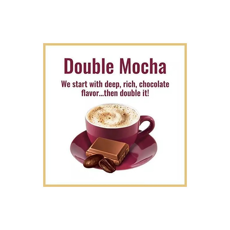 Hills Bros Instant Double Mocha Cappuccino Mix, Easy to Use,