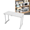 Expandable Shelf Stackable 121lb Load Bearing Divider Storage Rack for