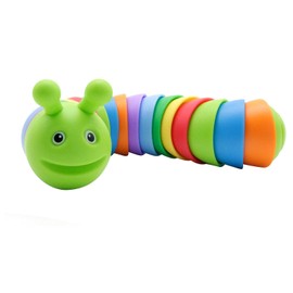 Large Fidget Caterpillar, Caterpillar Decompression Toy Ocean Shark Decompression Toys, Multicoloured Caterpillar Toy for Adults