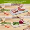 Laokiiy Titanium Cutting Board,Cutting Board for Kitchen Cutting Boards Double