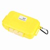 Outdoor Survival Shockproof Waterproof Storage Case Airtight Carry Box Container(Yellow)